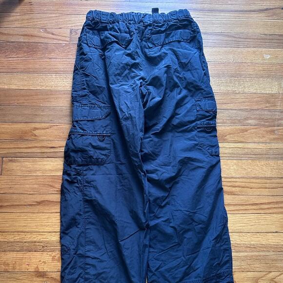 Old Navy Cargo Pants – Vintage Y2K Black Utility Style – Unisex S - Picture 8 of 11
